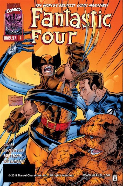 Since the end of secret wars, there's been a gap and bonus stories illustrated by simone bianchi and skottie young! Fantastic Four (1996-1997) #7 | Marvel comics, Fantastic ...