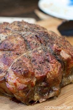 Pork loin roast, whole berry cranberry sauce, onion soup mix. Ultra-Crispy Slow-Roasted Pork Shoulder Recipe | Recipe ...