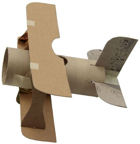 Sie können es zu hause mit normalem drucker und normalem papier ausdrucken. Basteln mit Klopapierrollen: Flugzeuge, Raketen ...