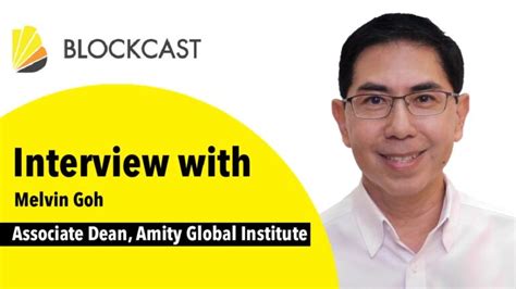 Other businesses in the same area. Interview with Melvin Goh, Associate Dean "With any ...