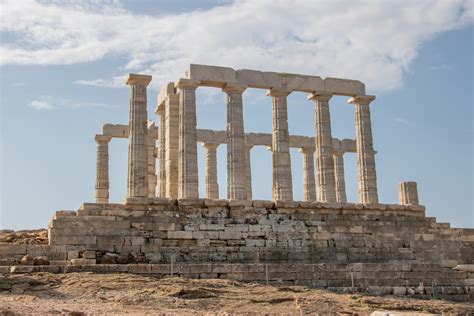 Poseidon assisted the greeks in the trojan war. Poseidon-Tempel Foto & Bild | architektur, europe, greece ...