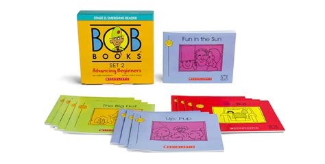 Kids love the stories and funny pictures, and can't wait to read them this is our bestselling first reader, introduced 35 years ago and used by millions of children. Set 2: Advancing Beginners - Bob Books