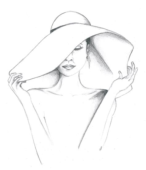 Dessin au crayon de papier femme. Pin on Dessins