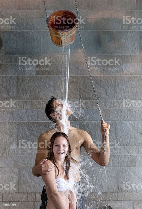 Teenage beauty toys under shower 724 min. Teenage Couple Taking Shower After Sauna In Health Spa ...