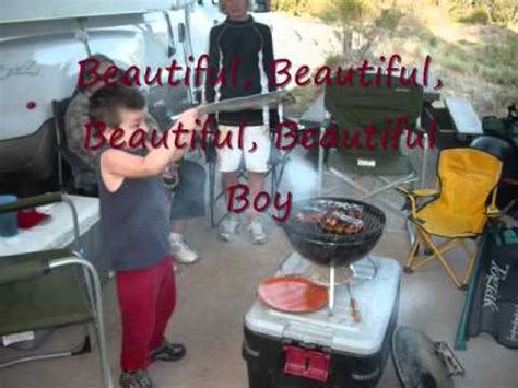 Beautiful, beautiful, beautiful, beautiful boy close your eyes, have no fear, the monster's gone, he's on the run and your mummy's here. Beautiful Boy Lyrics (Celine Dion) - YouTube