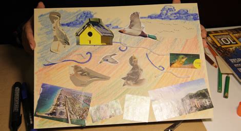 2 un collage está hecho de objetos que se pegan o sujetan en algún lugar. El Museo Nacional en su portal Para niños nos propone ...