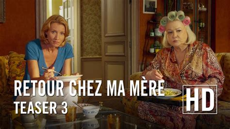 Un repas de famille où frères, sœurs et «pièces rapportées» se retrouvent et se disent leurs quatre vérités. Retour chez ma mère - Teaser 3 Officiel HD - YouTube