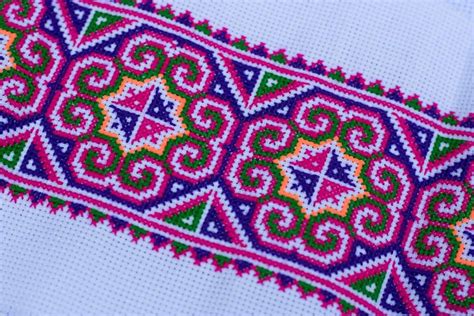 Hmong design | Cross stitch geometric, Butterfly cross stitch, Cross ...