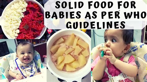 When should i introduce my baby to solid foods? Solid food for babies as per WHO & Research Guidelines|How ...