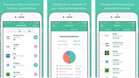 Spending tracker is one of the best apps of its kind on apple and android phones. Best Subscription Tracker Apps on Android and iOS