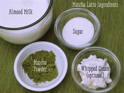 I found some things out. How to Make a Healthy Starbucks Matcha Green Tea Latte ...