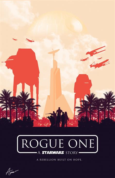 Shoretroopers from rogue one at star wars celebration europe. Star Wars Posters - Minimalist Rogue One on Inspirationde