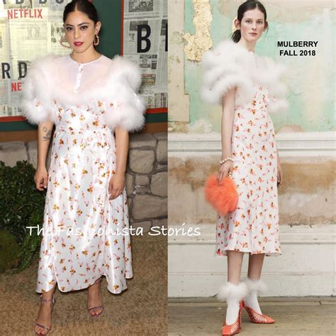 The scorch trials (2015), and maze runner: Rosa Salazar in Mulberry at the 'Bird Box' New York Premiere