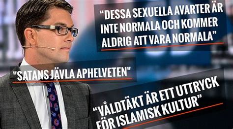 Jimmie åkesson är sverigedemokraternas partiledare. Pin på Words