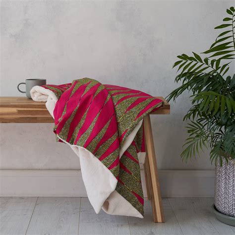 Get the best deals on cotton geometric blankets. African print throw - Pink Zig Zag | African print ...