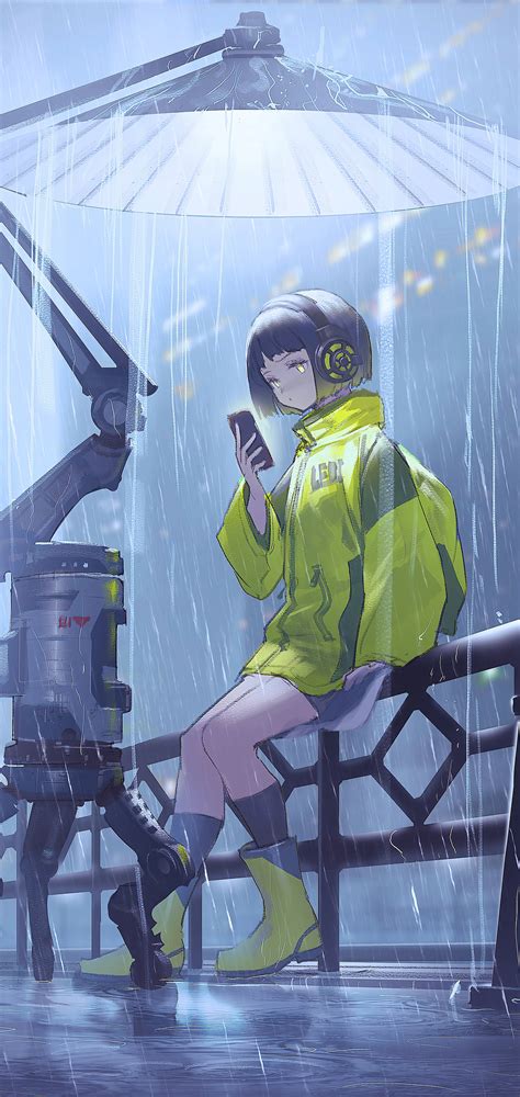 Xiaomi redmi note 4 wallpapers wallpaper cave. 1080x2280 Anime Girl Scifi Umbrella Rain 4k One Plus 6 ...