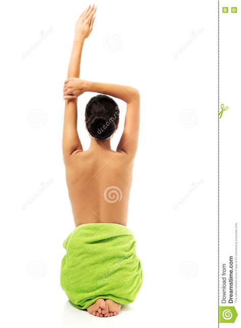 Download this free photo about woman extending her arms above her head, and discover more than 6 million professional stock photos on freepik. Woman Wrapped In Towel Stretching Arms Above Head Stock ...