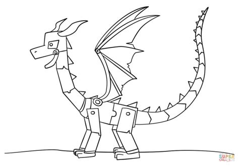 To buy our popular minecraft coloring ebooks, with all new pictures, click on the coloring ebook images. Coloriage Minecraft Ender Dragon | danieguto.net