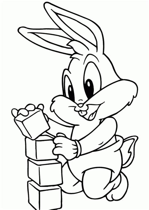 Paint (we also used silver glitter glue). Bugs Bunny: Coloring Pages & Books - 100% FREE and printable!