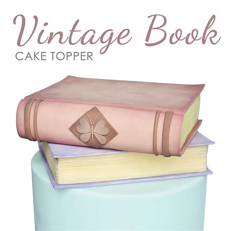 Gifts for book lovers:book cake ideas design decorating tutorials video. Crumb Avenue - Easy to follow cake topper tutorials ...