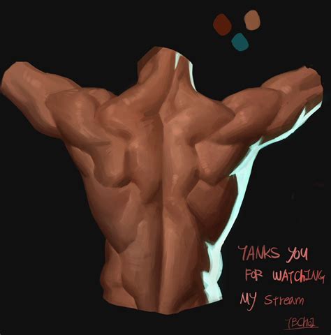 Intermediate back muscles and c. Pin by Kakao-chan on reference | Back muscles, Male body ...