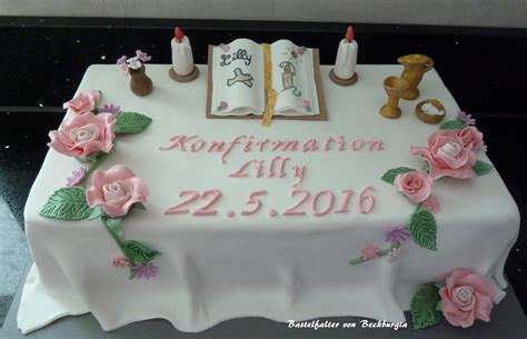 A way to find the day. Bastelfalter´s Tortenwelt | Torte konfirmation ...