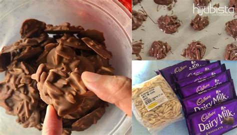 Bahan bahan es serut secukupnya 165 gr coklat cadbury 2 sachet susu kental manis putih air panas secukupnya. Resepi Mudah Biskut Cadbury Badam Buat Kudapan Tanpa ...