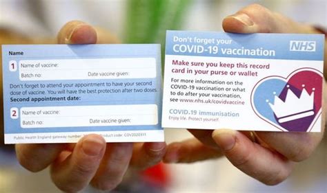 (both vaccines pending approval will require two doses.) Covid vaccine card: The coronavirus card you will receive ...