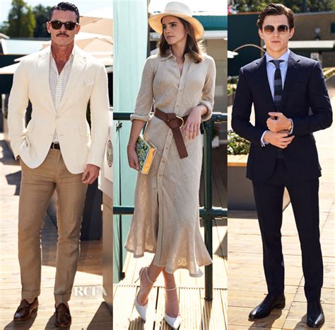 Benedict cumberbatch, tom hiddleston and tom holland reunited in the stands to watch the men's singles final, where kevin anderson lost against novak djokovic who won for the fourth time, snagging the coveted title. Emma Watson And Tom Holland - Emma Watson Age