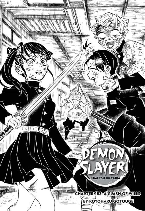Kimetsu no yaiba manga online on demonslayermanga.com for free. Demon Slayer ,Chapter 183: A Clash of Wills - Page 2 of 5 ...