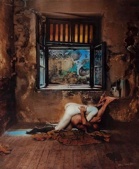 His compositions evoke the dramatic tableaus of early photography. DDS. Jan Saudek (b.1935). The End of the World,