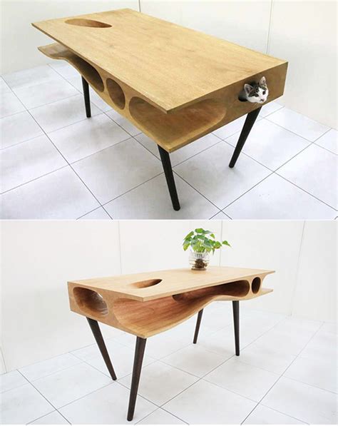 There are numerous types of center tables available today, varying across size, shape, and design. 12 Cool and Creative Table Designs - Design Swan