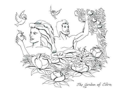 For instance, there is no need to throw away boring, flat, crayons. Garden Of Eden Coloring Pages at GetColorings.com | Free printable colorings pages to print and ...