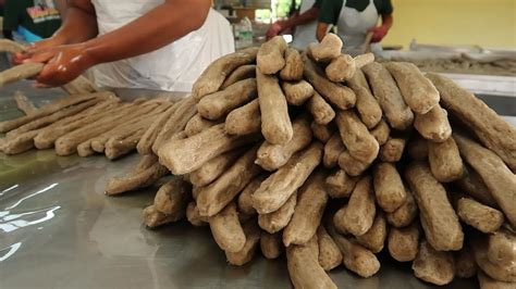 Fish fritter or fish sausage which is b jamilah (1983) said basically 'keropok lekor' was called with different term in kelantan which is. KEROPOK LEKOR KELANTAN | How It's Made - Keropok Lekor ...