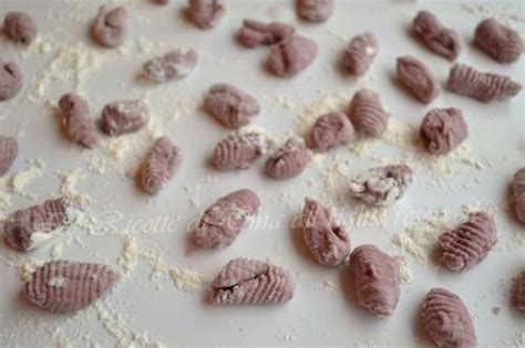 Gnocchi di carote viola