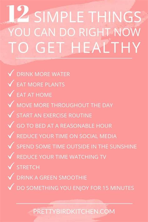 12 Healthy Habits You Can Start Today to Live a Healthier ...
