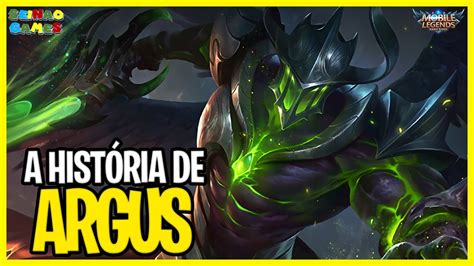 Como dije, es una habilidad simple, pero es la habilidad que te otorgará. A HISTÓRIA DE ARGUS - MOBILE LEGENDS - YouTube