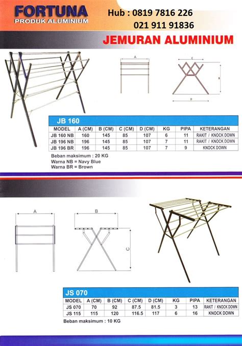 Dapatkan dengan harga promo termurah hanya diklikfurniture.com jemuran | Tangga Sliding Lipat Aluminium & Fiberglass