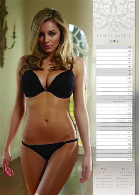 It's her first appearance on screen and she stole the scene. BModels: Keeley Hazell - 2008 Calendar HQ