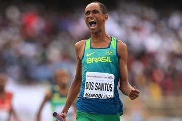 Alison brendom dos santos of brazil celebrates winning the mixed 4x400m relay during day five of the iaaf u18 world championships on july 16, 2017 in nairobi, kenya. IAAF World U18 Championships | iaaf.org