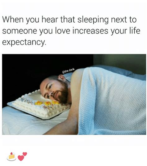 Sleeping next to someone you love posted by dailyhaha on 6/5/2018. When You Hear That Sleeping Next to Someone You Love ...