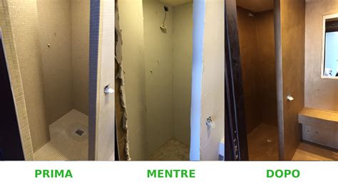Resine per rivestimenti interni ristruttura con made. Rivestimento bagno in resina per l'Hotel Da Vinci, foto ...