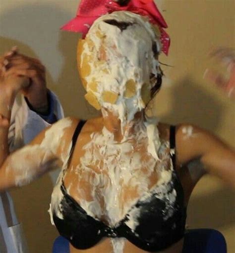 Pie face challenge is going down! Pin by Ptg Wam on Pied Girls | Pinterest