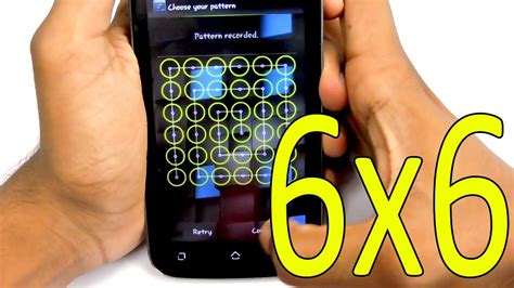 Android pattern unlock software is a program that allows you to unlock your phone even if you've forgotten the pattern, pin, or password. How To Get 6x6 Pattern Lock on Android - YouTube