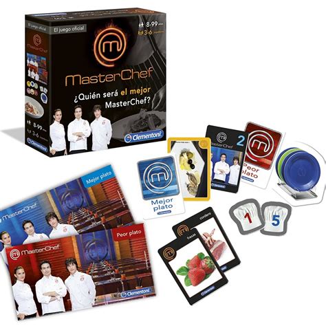 Juego de mesa oficial de master chef para toda la familia, con tres pruebas para convertirte en el juego de mesa masterchef de segunda mano por 11 en los llanos de aridane en wallapop from. MasterChef de Clementoni juego de mesa para entre 3 y 6 ...