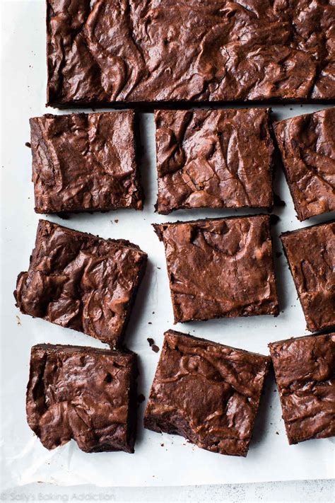 Seriously Fudgy Homemade Brownies | Sally's Baking Addiction