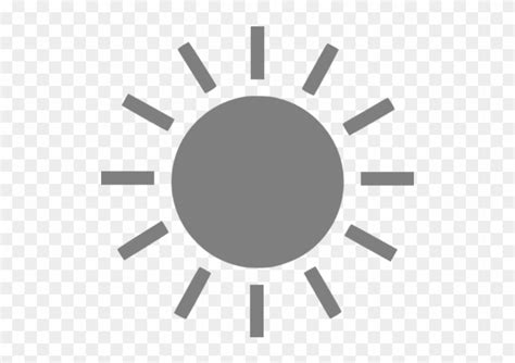 Download free sun png with transparent background. Grey Clipart Sun - Sun Icon Gif - Free Transparent PNG ...