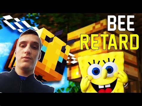 Bee, minecraft bee, minecraft, save the bees, ruler, overlord, mob, minecraft, minecraft bee mob, angry bee, busy bee, cute bee, yellow, brown, pixel, pixel art, cute moobloom, bees, buttercup, cow, yellow, minecraft, gaming. SEXY YELLOW BEE RETARD WANNA RAPE ME IN MINECRAFT !? - YouTube