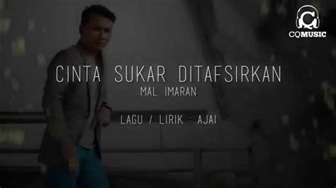 C d g kerna cinta sukar ditafsirkan. LYRIC MV Mal Imran - Cinta Sukar Ditafsirkan - YouTube