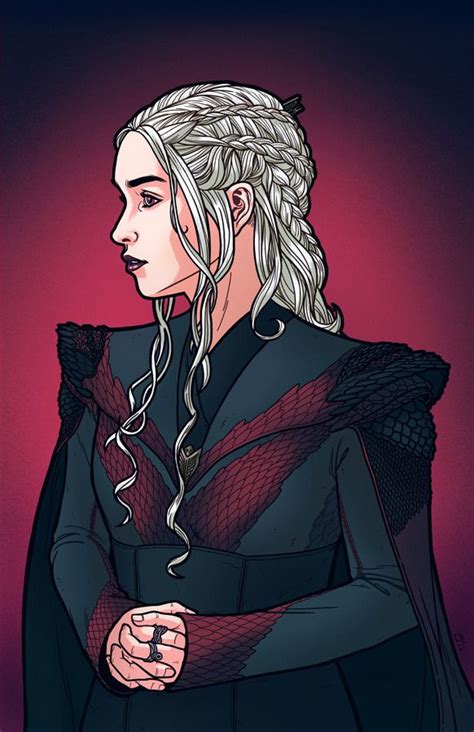 More images for modern daenerys targaryen fan art » jon and daenerys art | Tumblr | Daenerys targaryen book ...